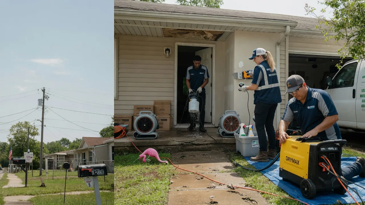 Storm Damage Water Removal in Cordova, AL near me